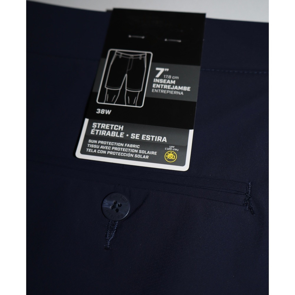 Callaway Mens Golf Shorts 38W Peacoat Navy Blue Stretch 7" Inseam UPF 50 NEW - Picture 12 of 12